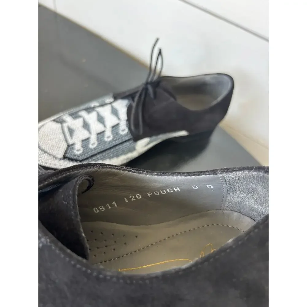 Donald J Pliner Glass Beaded Black and White Made in Italy Shoes Size‎ 8 M